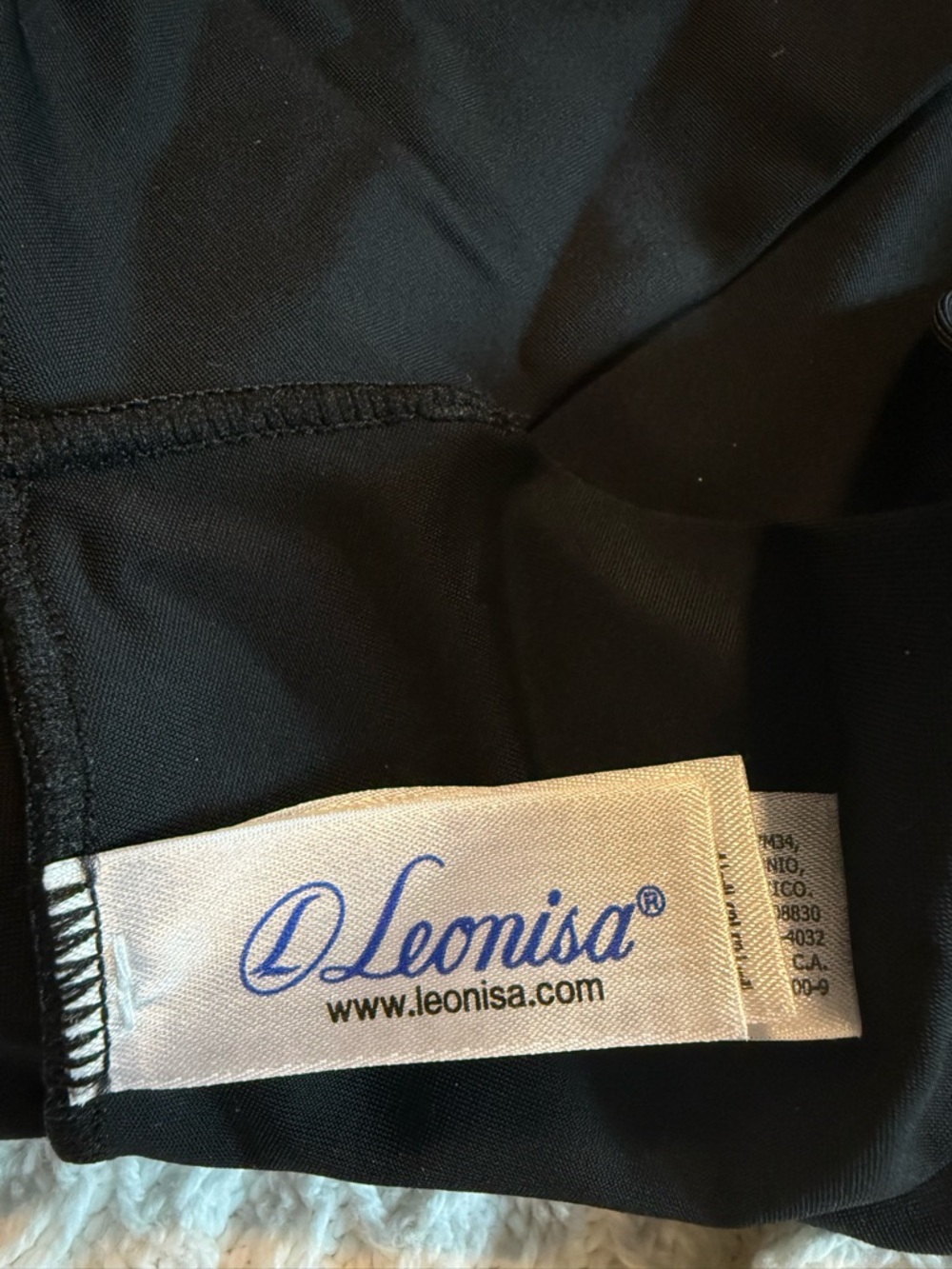 Leonisa XL Black Shapewear Romper Shorts Booty Scrunch Sculpting - Picture 8 of 9